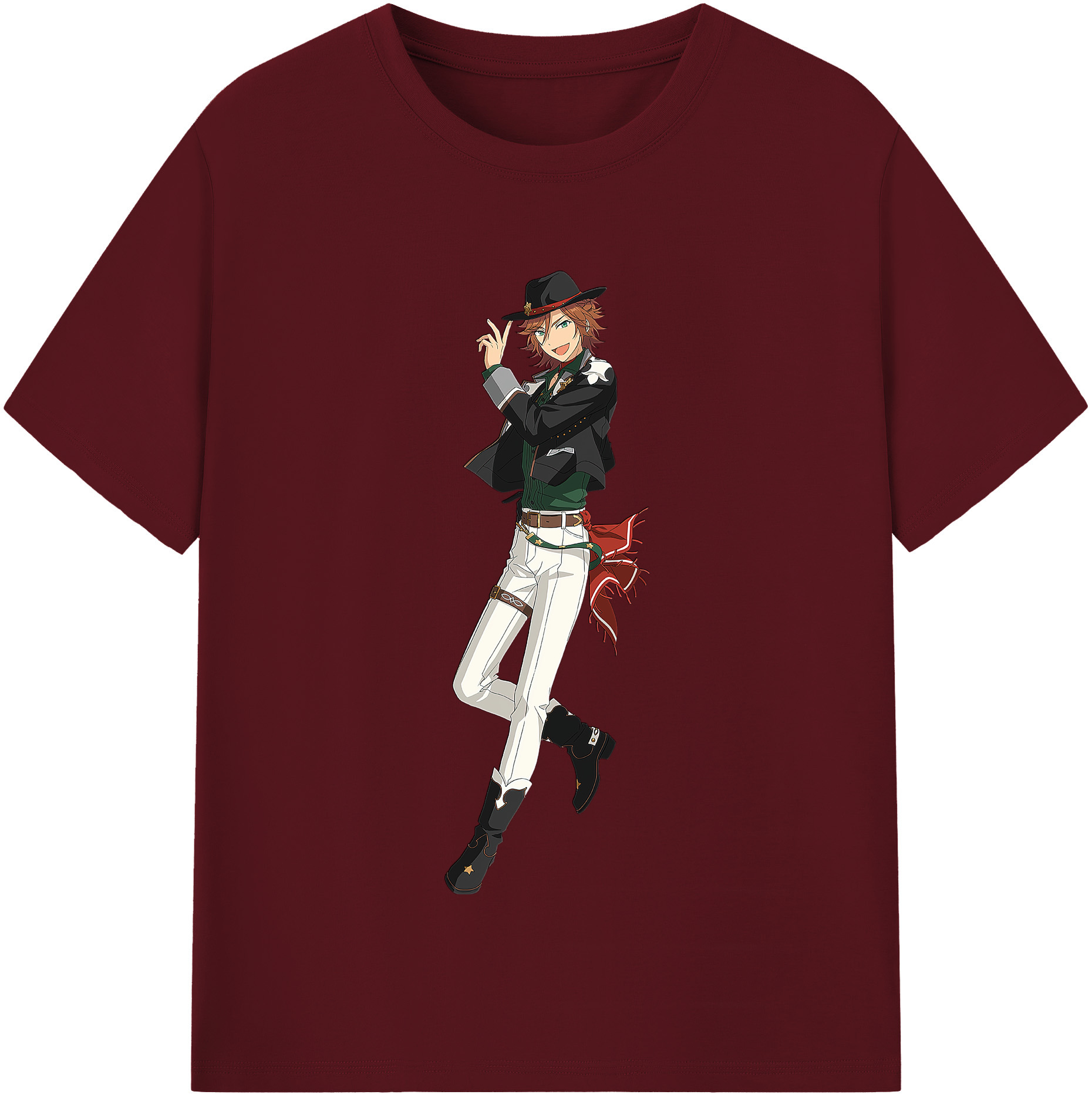 （画像用） あんさんぶるスターズ! Ensemble Stars 綿100％半袖Tシャツ（フロントプリント）